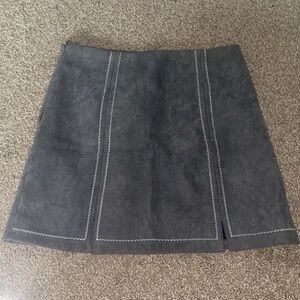 suede skirt